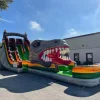 21' River Monster Double Lane Water Slide