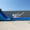 26' Great White Double Lane Water Slide