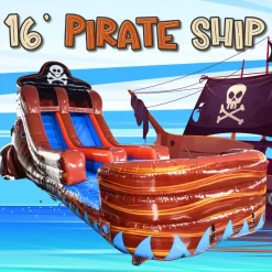 16' Pirate Ship Single Lane