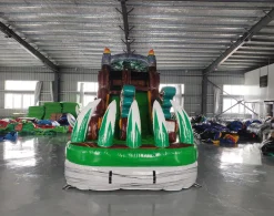16' Dino Dive Single Lane Water Slide