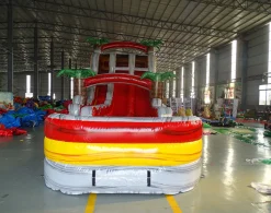 20' Fire Island Double Lane Hybrid Water Slide