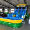 16' Tiki Shot Center Climb Double Lane Water Slide