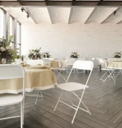 White Plastic Chairs